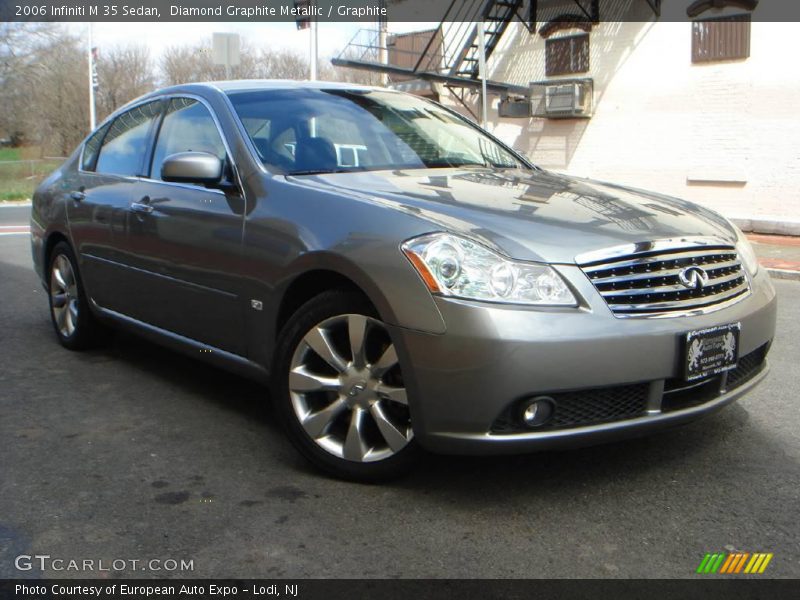 Diamond Graphite Metallic / Graphite 2006 Infiniti M 35 Sedan
