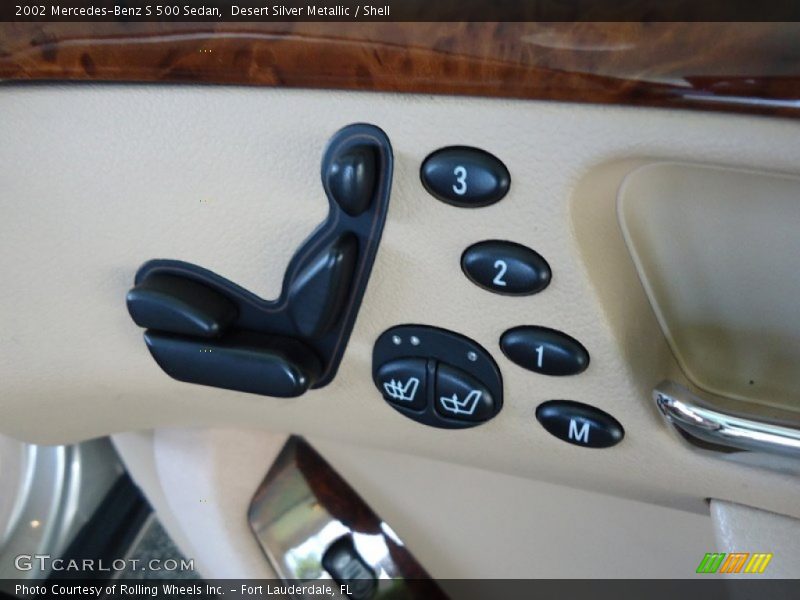 Desert Silver Metallic / Shell 2002 Mercedes-Benz S 500 Sedan