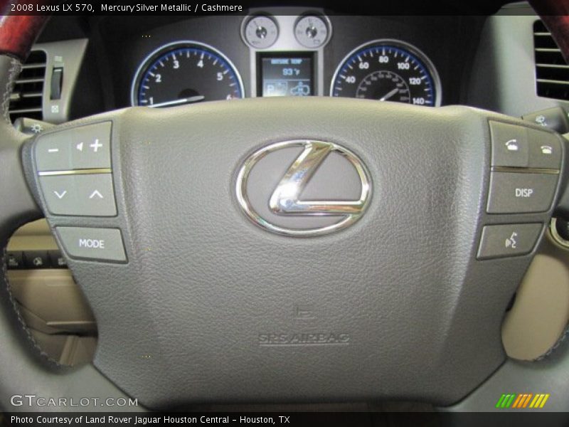 Mercury Silver Metallic / Cashmere 2008 Lexus LX 570