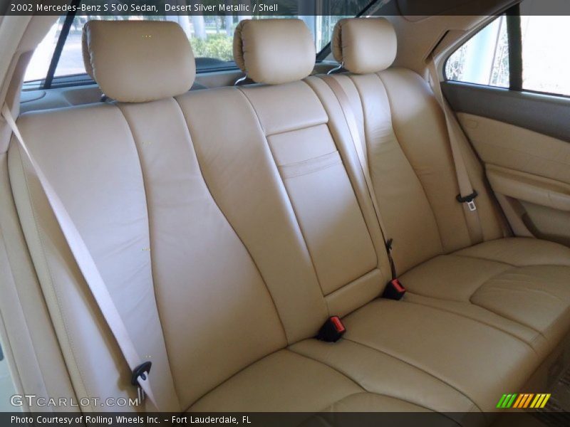 Desert Silver Metallic / Shell 2002 Mercedes-Benz S 500 Sedan