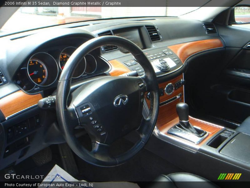 Diamond Graphite Metallic / Graphite 2006 Infiniti M 35 Sedan