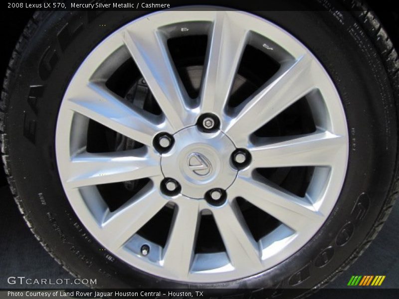Mercury Silver Metallic / Cashmere 2008 Lexus LX 570