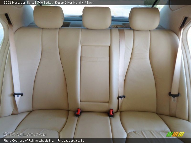 Desert Silver Metallic / Shell 2002 Mercedes-Benz S 500 Sedan