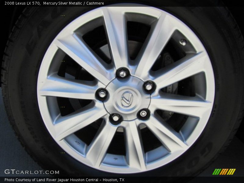 Mercury Silver Metallic / Cashmere 2008 Lexus LX 570