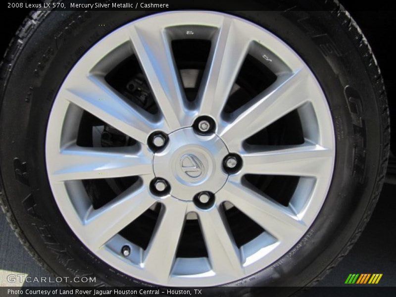 Mercury Silver Metallic / Cashmere 2008 Lexus LX 570