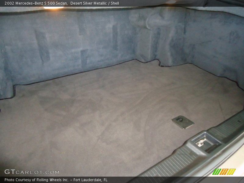 Desert Silver Metallic / Shell 2002 Mercedes-Benz S 500 Sedan