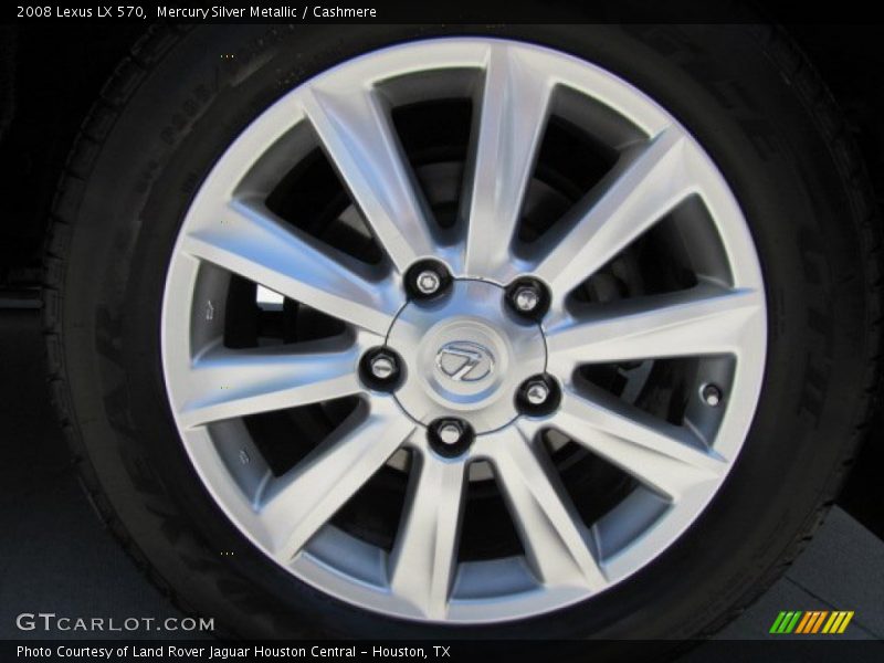 Mercury Silver Metallic / Cashmere 2008 Lexus LX 570