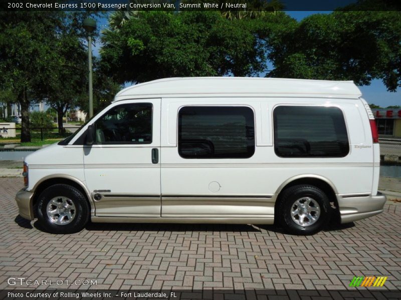  2002 Express 1500 Passenger Conversion Van Summit White
