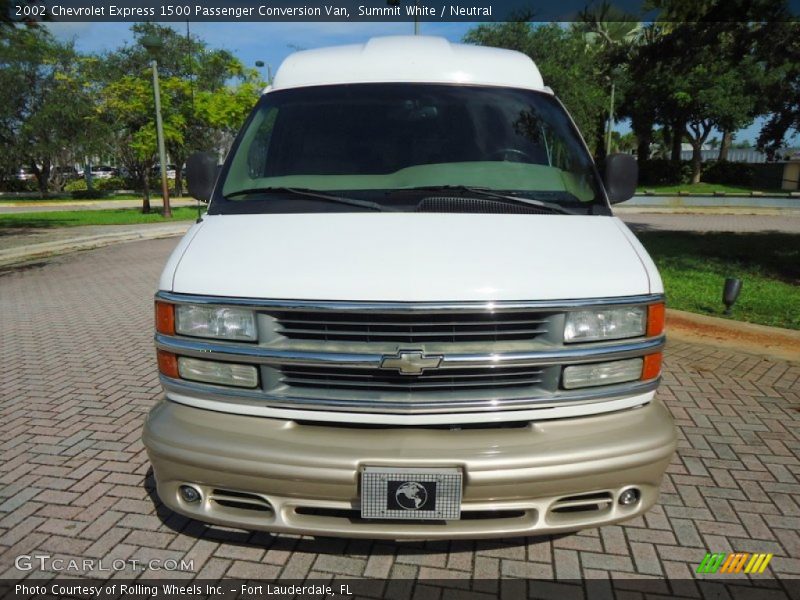  2002 Express 1500 Passenger Conversion Van Summit White