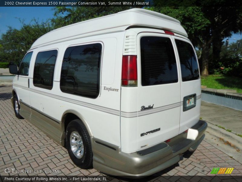  2002 Express 1500 Passenger Conversion Van Summit White