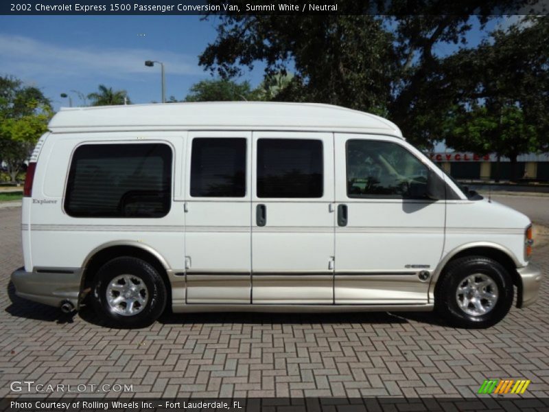  2002 Express 1500 Passenger Conversion Van Summit White