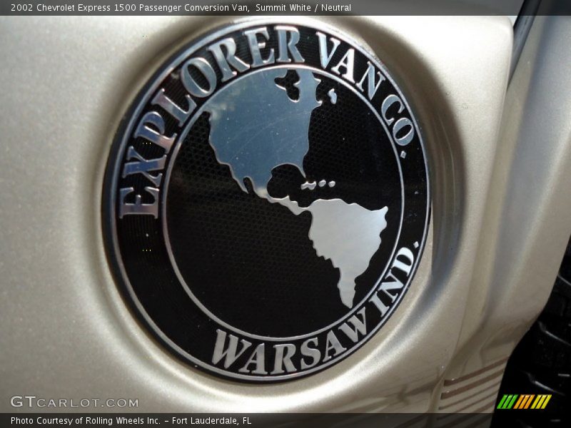 Explorer Van Co. Warsaw IND. - 2002 Chevrolet Express 1500 Passenger Conversion Van