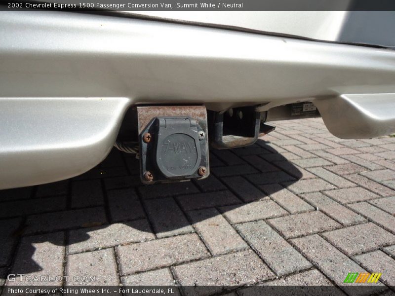 Summit White / Neutral 2002 Chevrolet Express 1500 Passenger Conversion Van