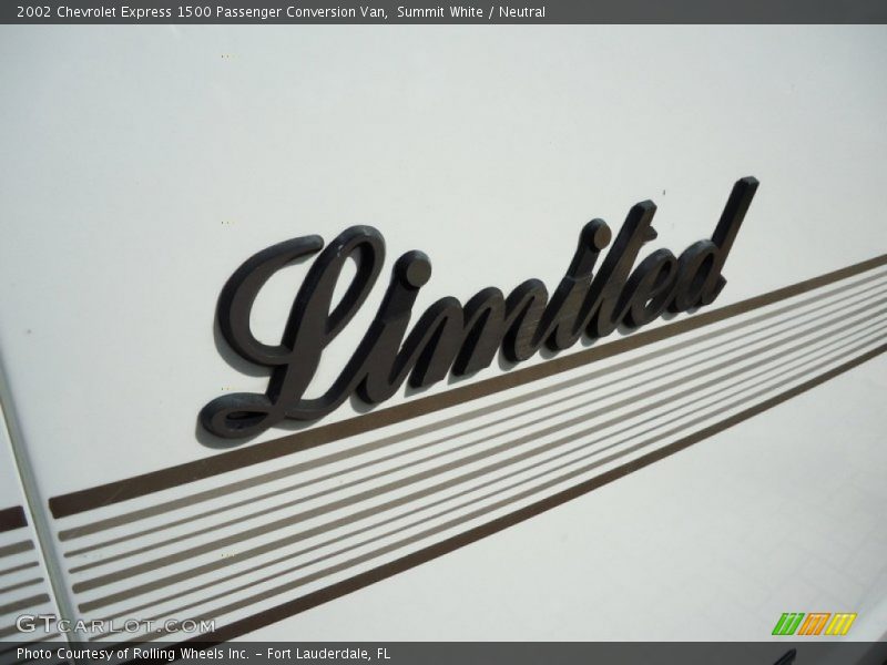 Limited - 2002 Chevrolet Express 1500 Passenger Conversion Van