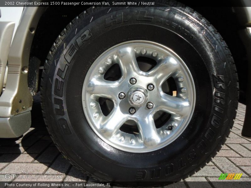 2002 Express 1500 Passenger Conversion Van Wheel