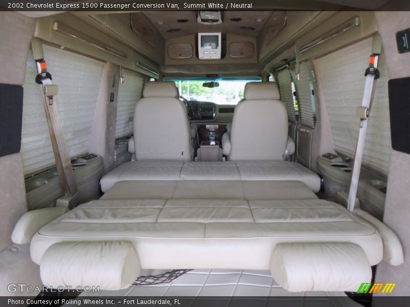  2002 Express 1500 Passenger Conversion Van Neutral Interior