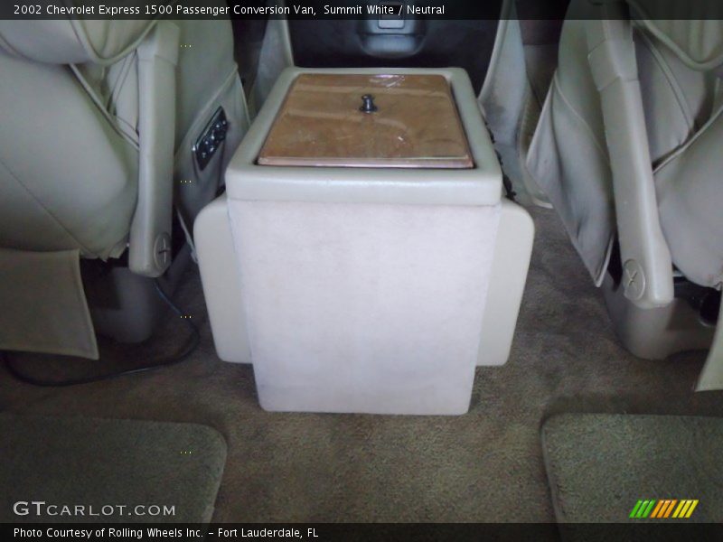 Summit White / Neutral 2002 Chevrolet Express 1500 Passenger Conversion Van