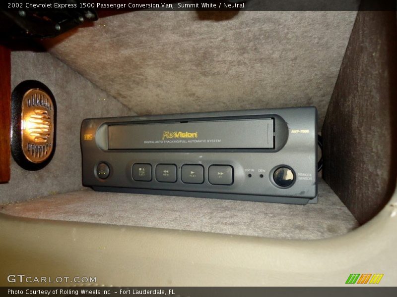 Summit White / Neutral 2002 Chevrolet Express 1500 Passenger Conversion Van
