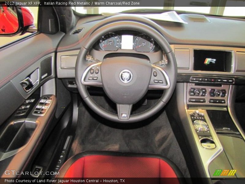Dashboard of 2012 XF XFR