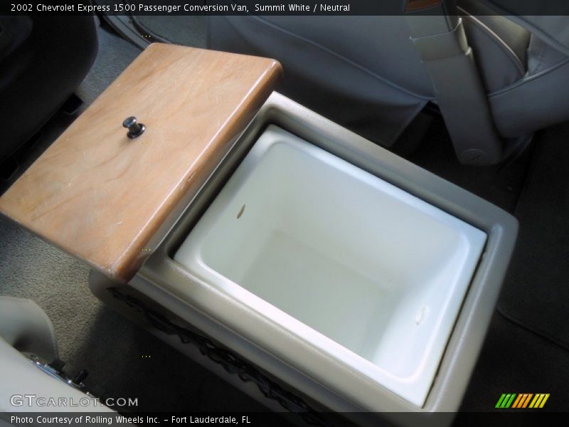 Summit White / Neutral 2002 Chevrolet Express 1500 Passenger Conversion Van