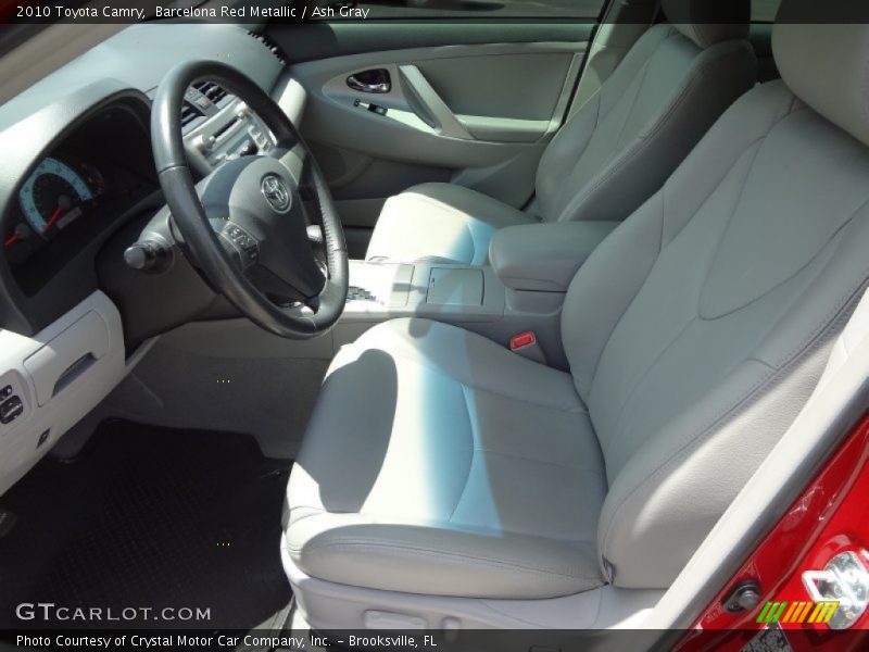 Barcelona Red Metallic / Ash Gray 2010 Toyota Camry