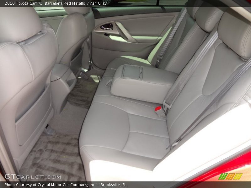 Barcelona Red Metallic / Ash Gray 2010 Toyota Camry