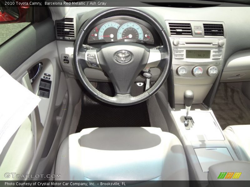 Barcelona Red Metallic / Ash Gray 2010 Toyota Camry