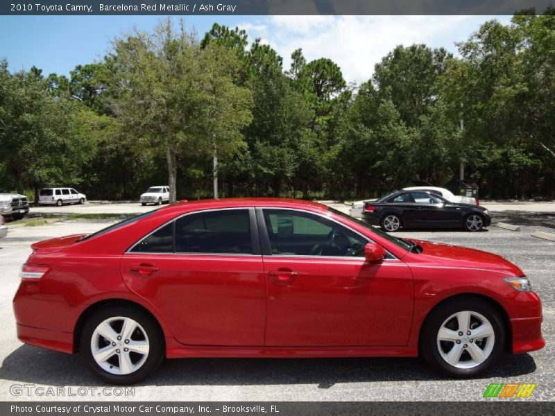 Barcelona Red Metallic / Ash Gray 2010 Toyota Camry