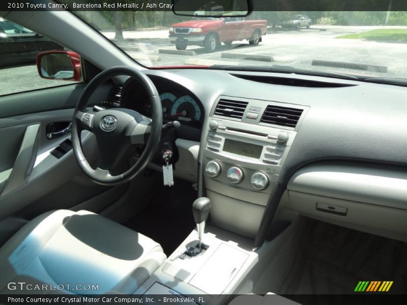 Barcelona Red Metallic / Ash Gray 2010 Toyota Camry