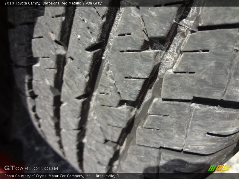 Barcelona Red Metallic / Ash Gray 2010 Toyota Camry