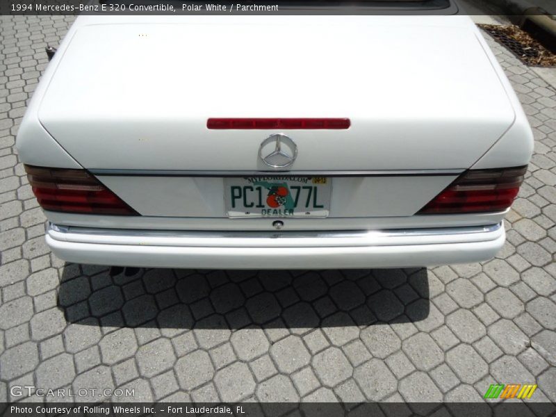 Polar White / Parchment 1994 Mercedes-Benz E 320 Convertible