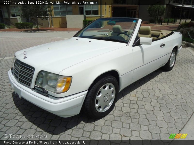 Front 3/4 View of 1994 E 320 Convertible