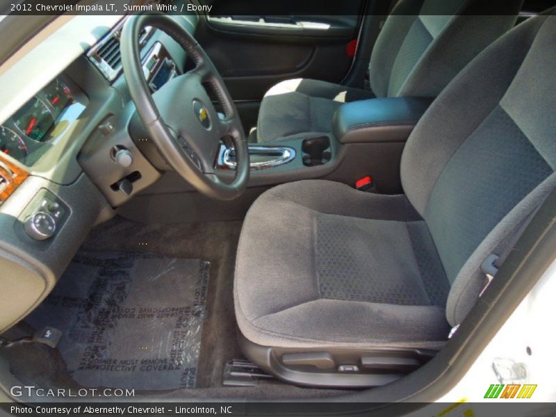Summit White / Ebony 2012 Chevrolet Impala LT