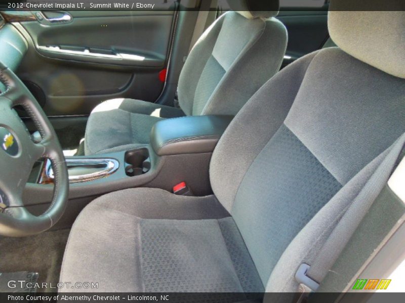 Summit White / Ebony 2012 Chevrolet Impala LT