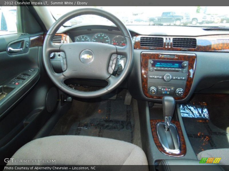 Summit White / Ebony 2012 Chevrolet Impala LT