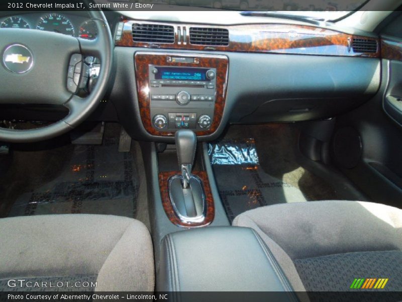 Summit White / Ebony 2012 Chevrolet Impala LT