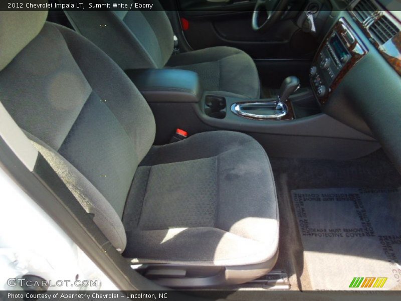 Summit White / Ebony 2012 Chevrolet Impala LT