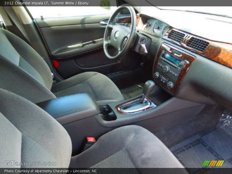 Summit White / Ebony 2012 Chevrolet Impala LT