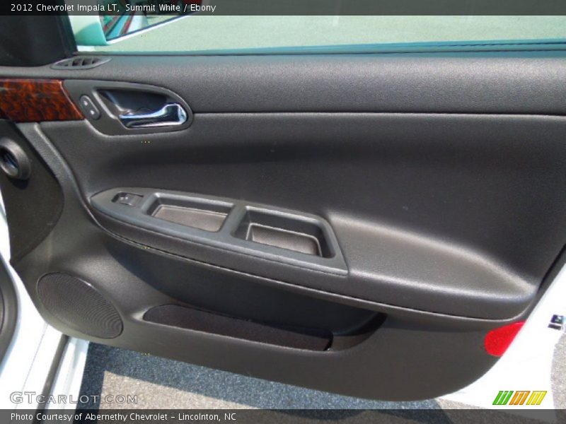 Summit White / Ebony 2012 Chevrolet Impala LT