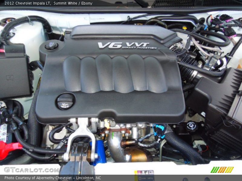 Summit White / Ebony 2012 Chevrolet Impala LT