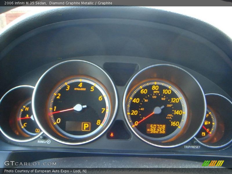 Diamond Graphite Metallic / Graphite 2006 Infiniti M 35 Sedan
