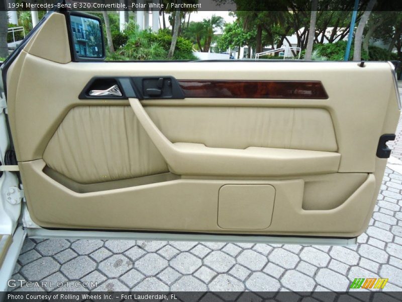 Door Panel of 1994 E 320 Convertible