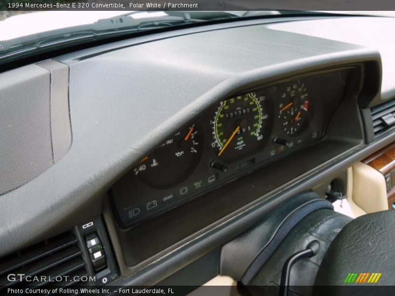  1994 E 320 Convertible 320 Convertible Gauges