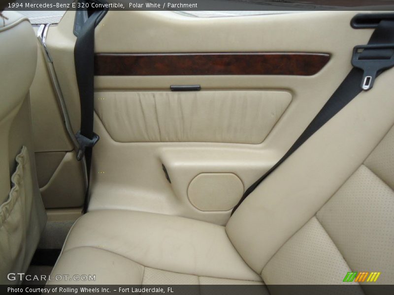  1994 E 320 Convertible Parchment Interior