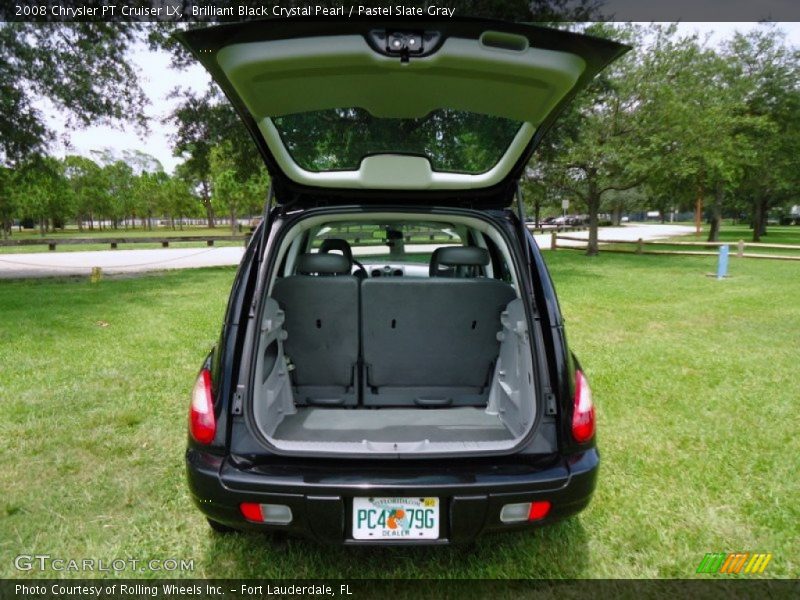Brilliant Black Crystal Pearl / Pastel Slate Gray 2008 Chrysler PT Cruiser LX