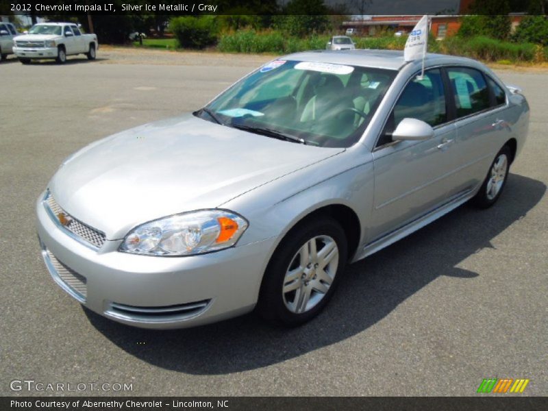 Silver Ice Metallic / Gray 2012 Chevrolet Impala LT