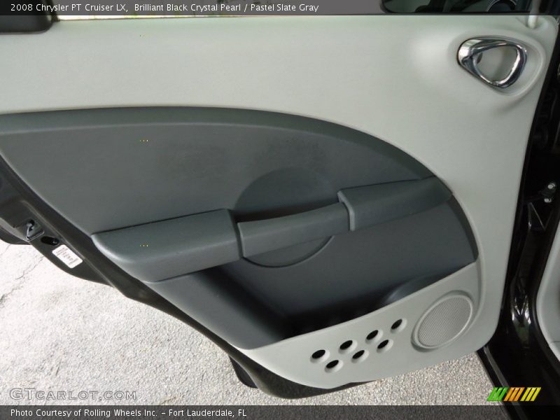 Brilliant Black Crystal Pearl / Pastel Slate Gray 2008 Chrysler PT Cruiser LX