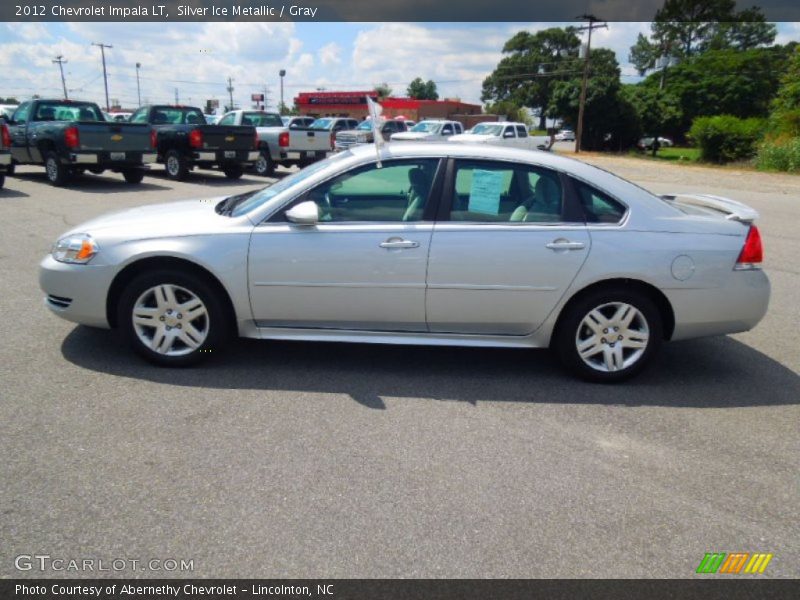 Silver Ice Metallic / Gray 2012 Chevrolet Impala LT
