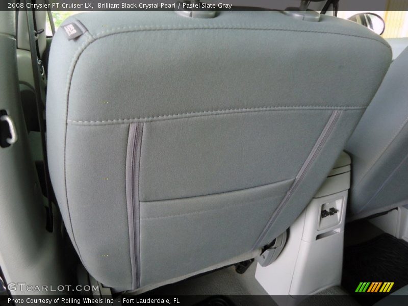 Brilliant Black Crystal Pearl / Pastel Slate Gray 2008 Chrysler PT Cruiser LX