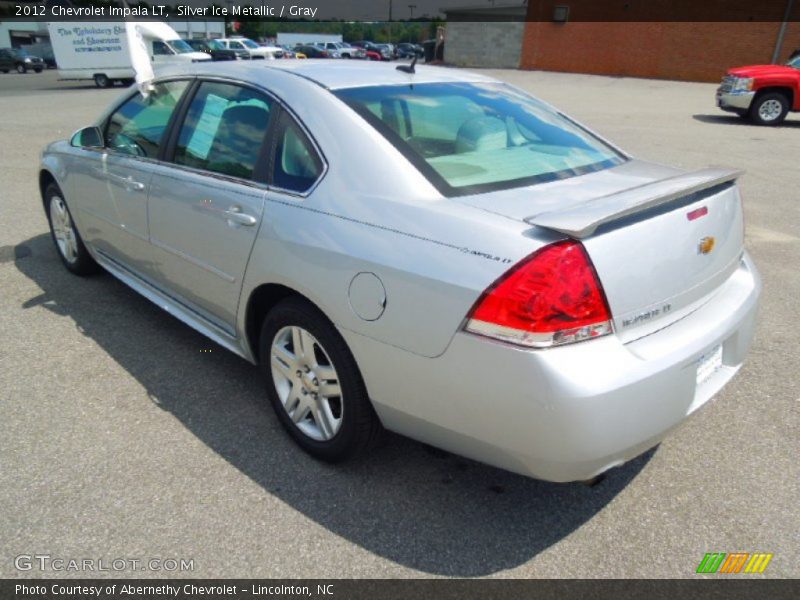 Silver Ice Metallic / Gray 2012 Chevrolet Impala LT